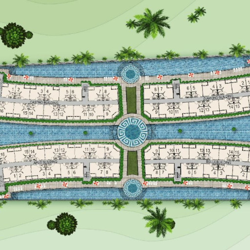 Harmonia City Garden, 1 bedroom apartments - from 23.5 m² to 26.5 m²