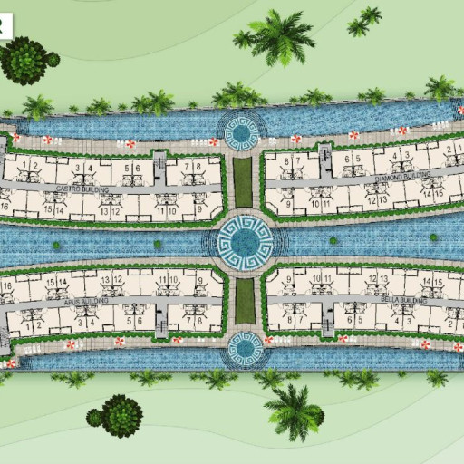 Harmonia City Garden, 1 bedroom apartments - from 23.5 m² to 26.5 m²