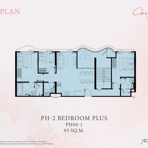 Harmonia City Garden, 1 bedroom apartments - from 23.5 m² to 26.5 m²